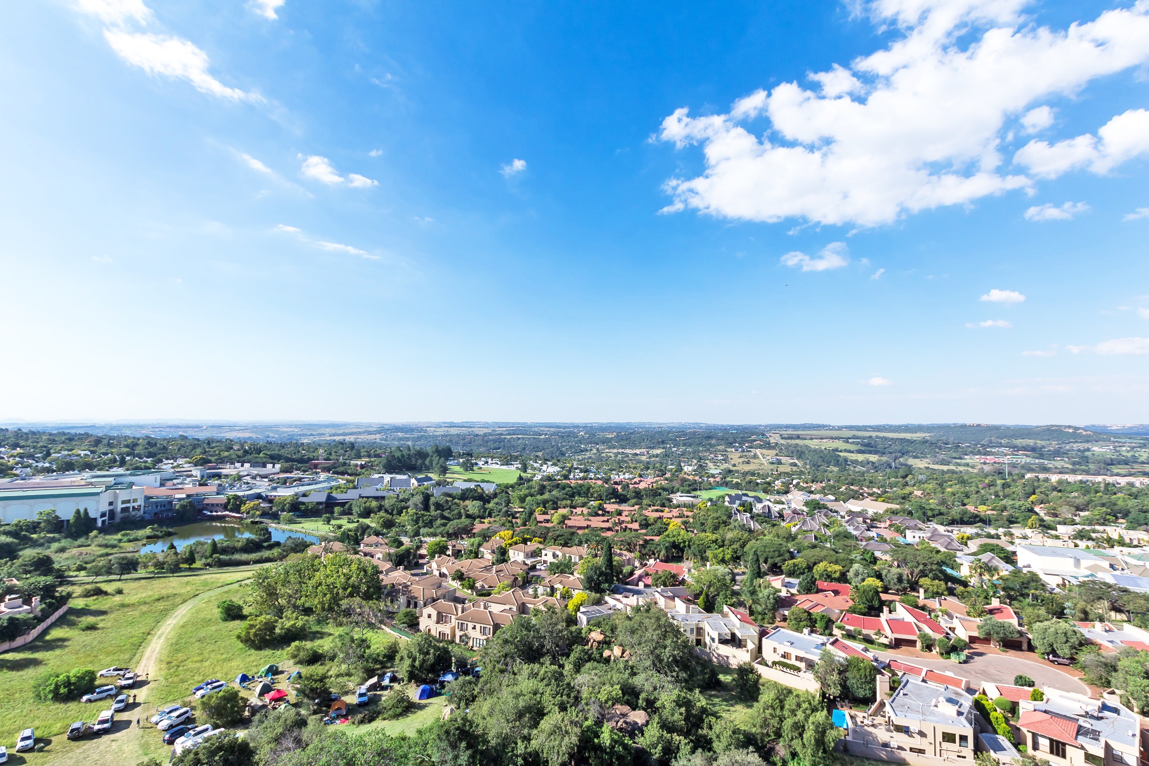 Lonehill, Sandton view