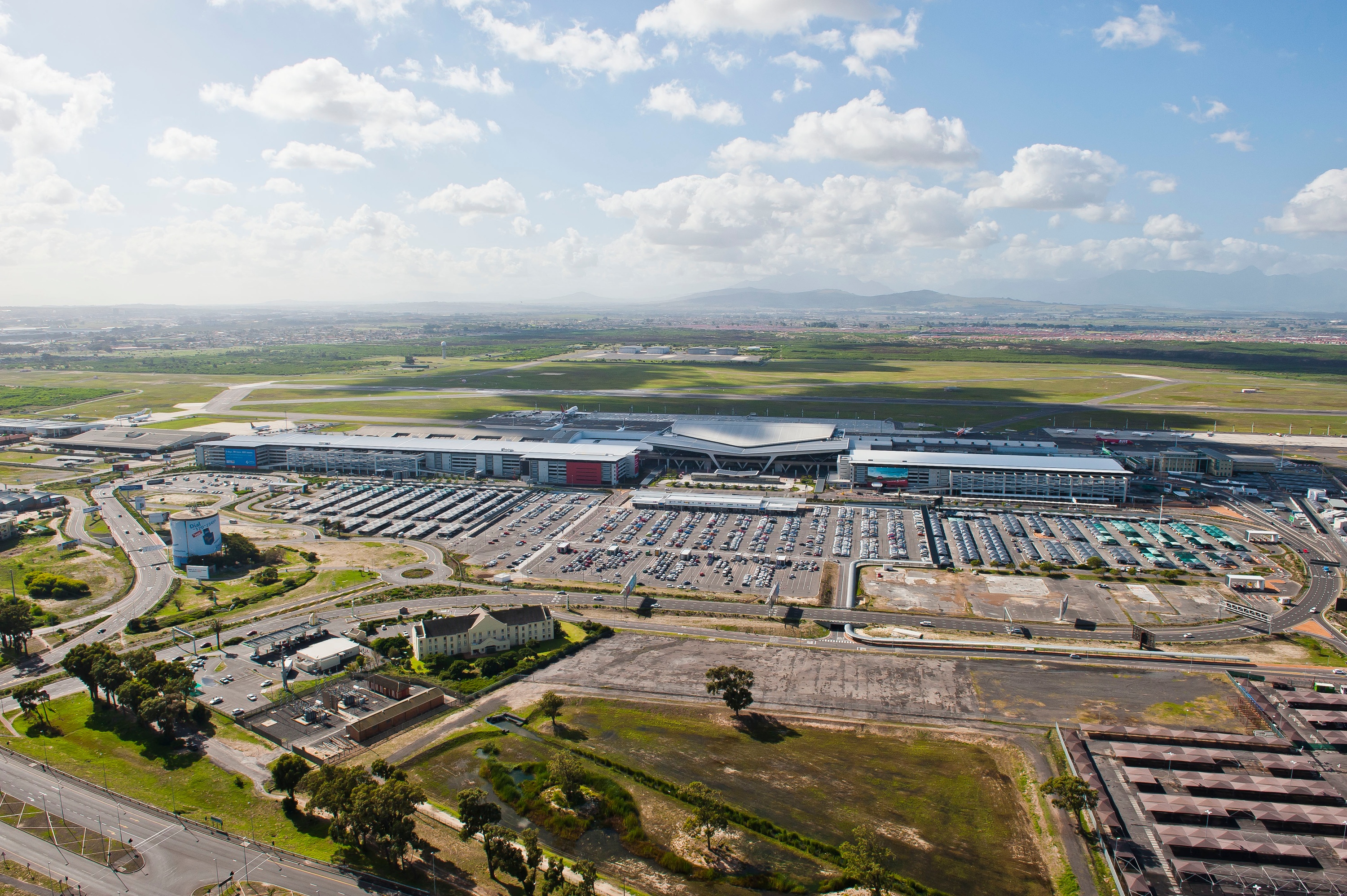 Airport City, Cape Town view