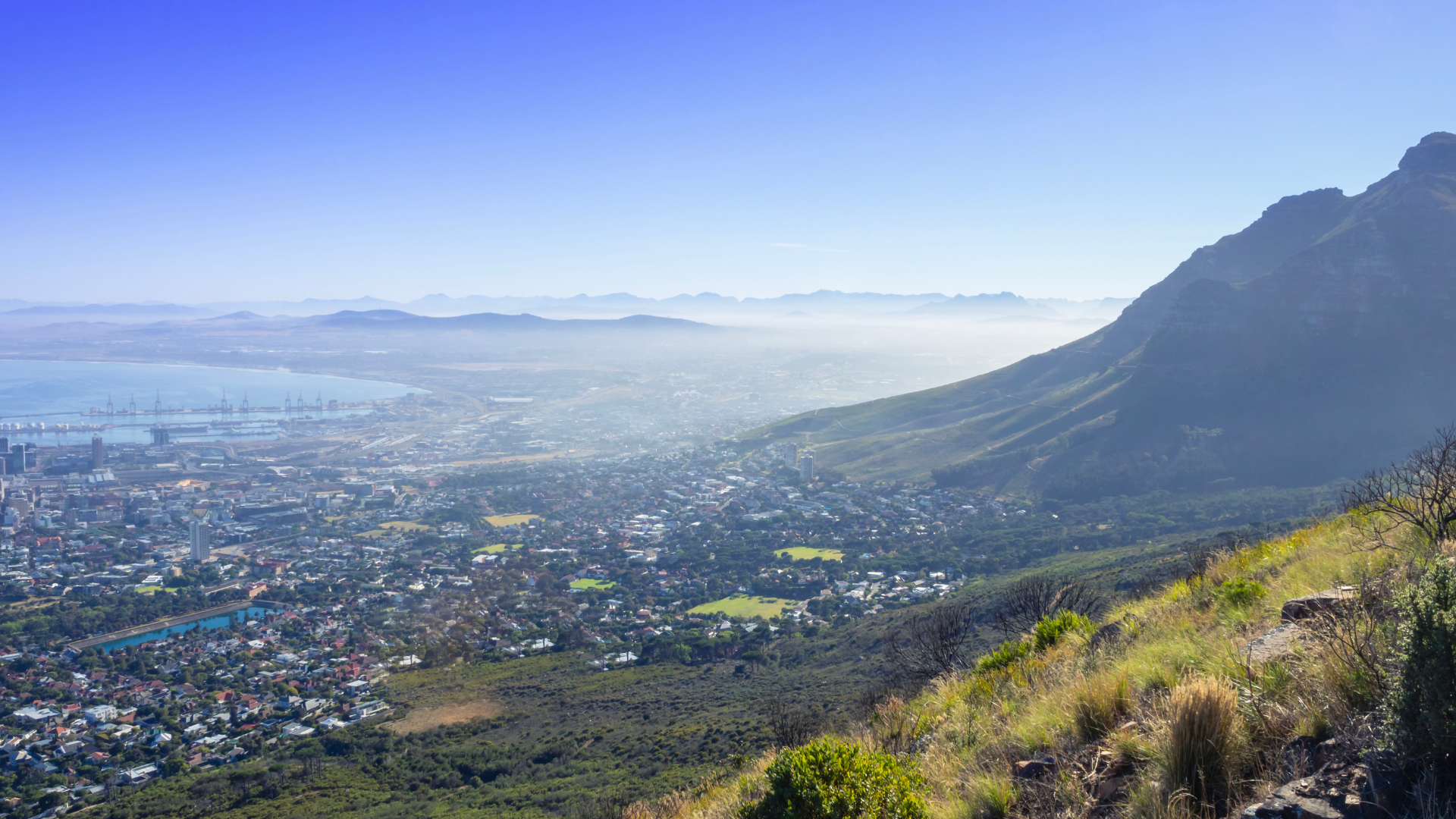 Devils Peak, Cape Town view