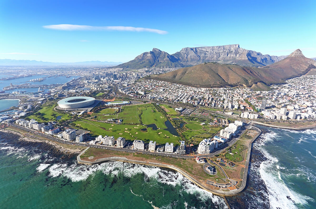 Green Point, Cape Town view