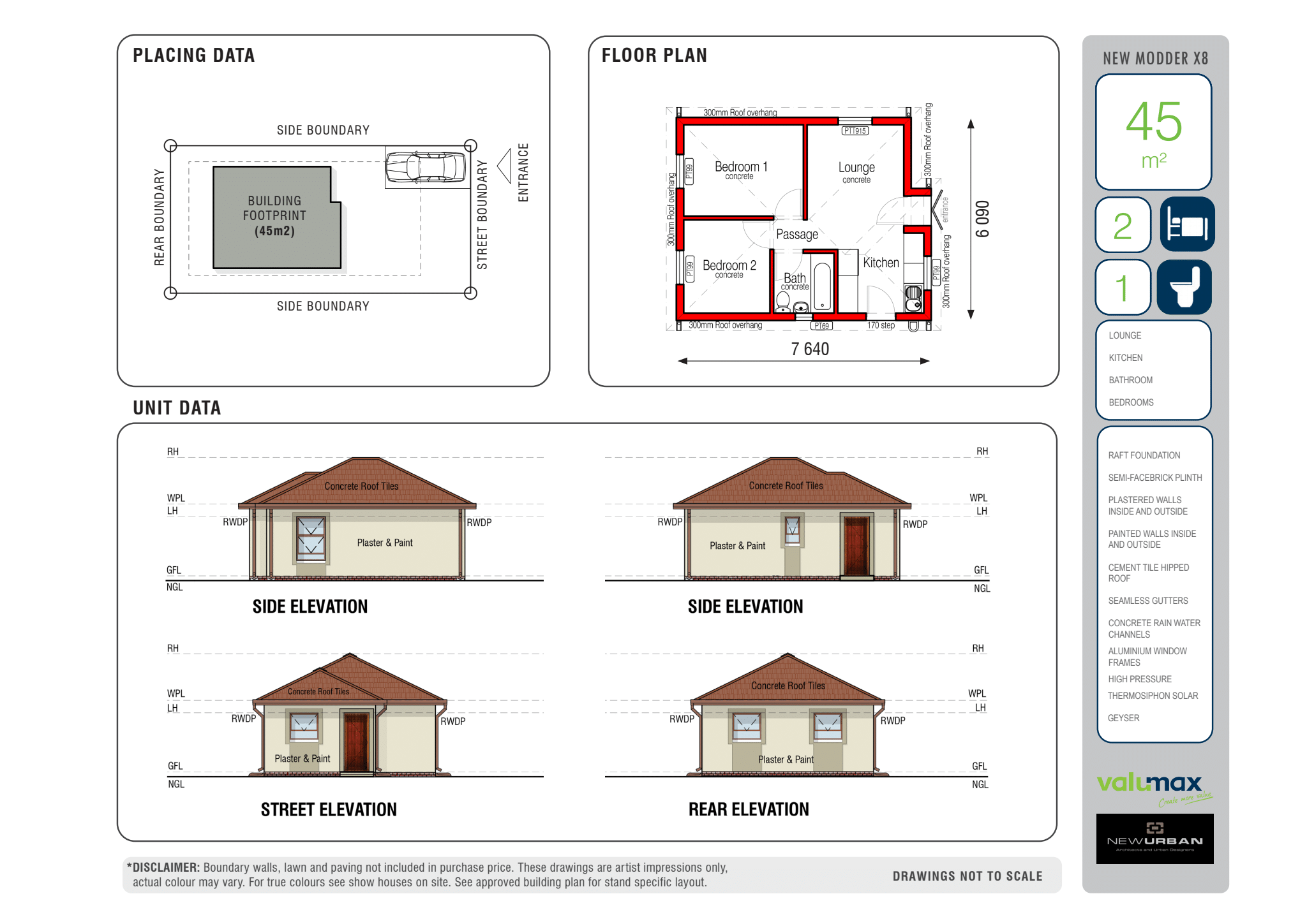 Brand New Daveyton House For Sale 2 Bedrooms, Open Plan Living, Prime