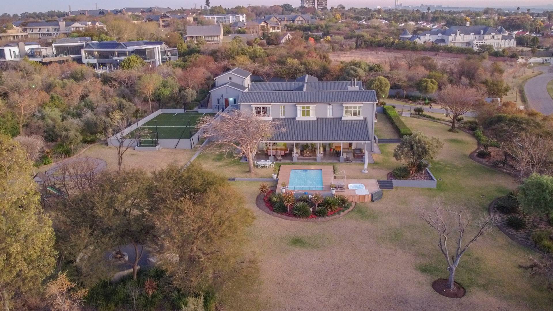 Luxury Living at Waterfall Equestrian Estate Modern Design, Green