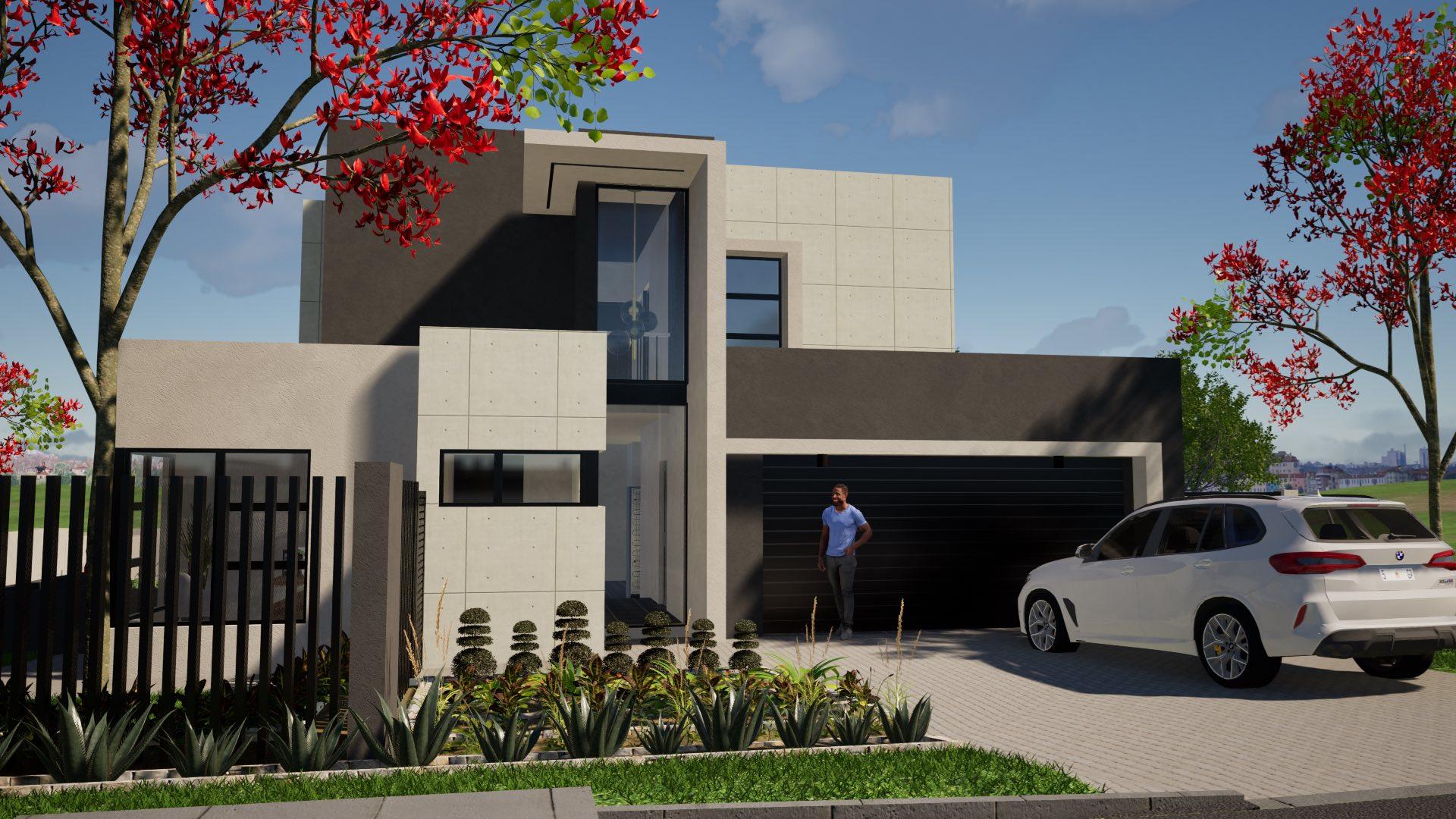 House For Sale in Olifantsfontein Open plan living, pool, boma, double