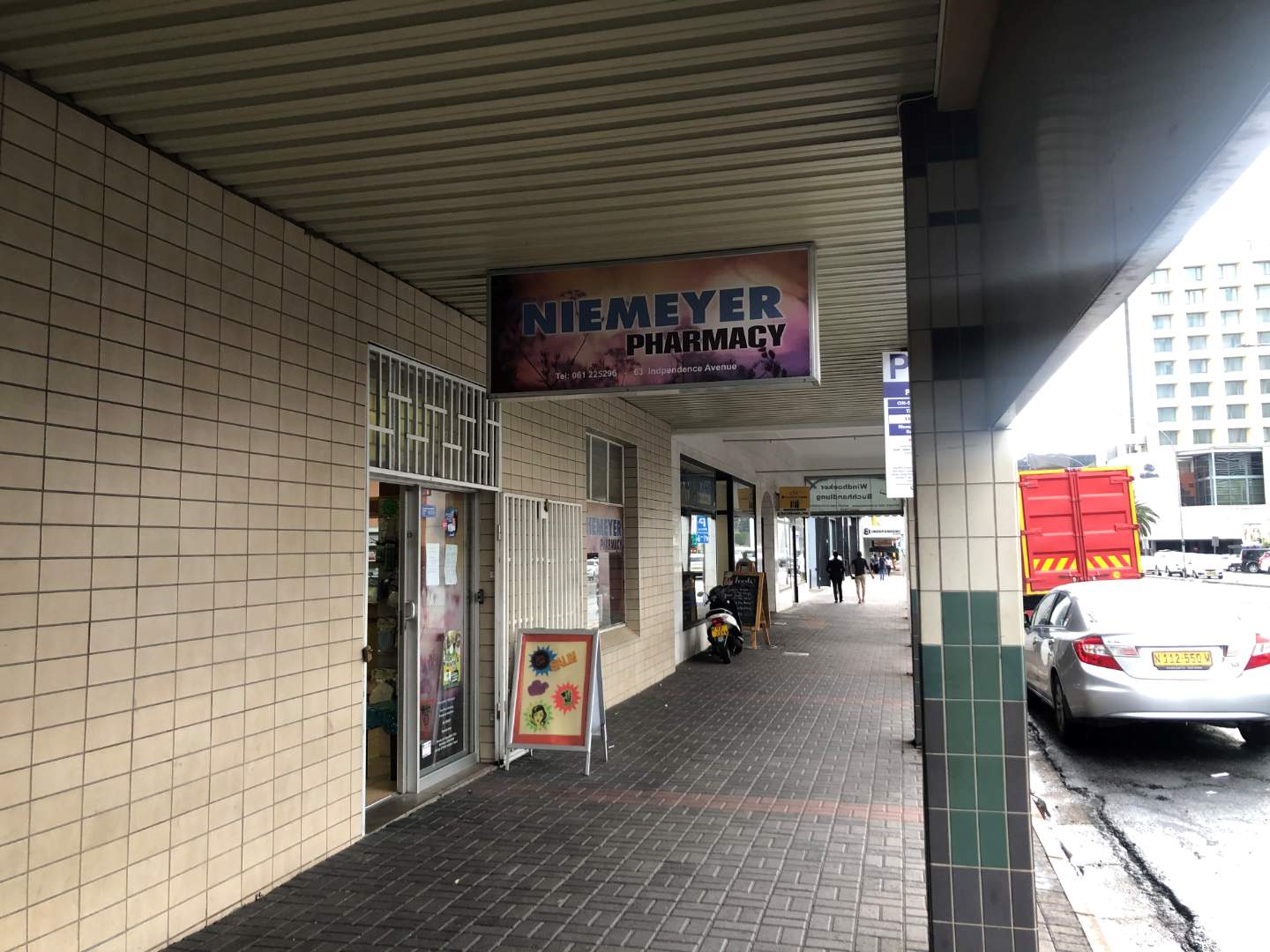 Prime Windhoek Central Retail Space Streetlevel, high foot traffic