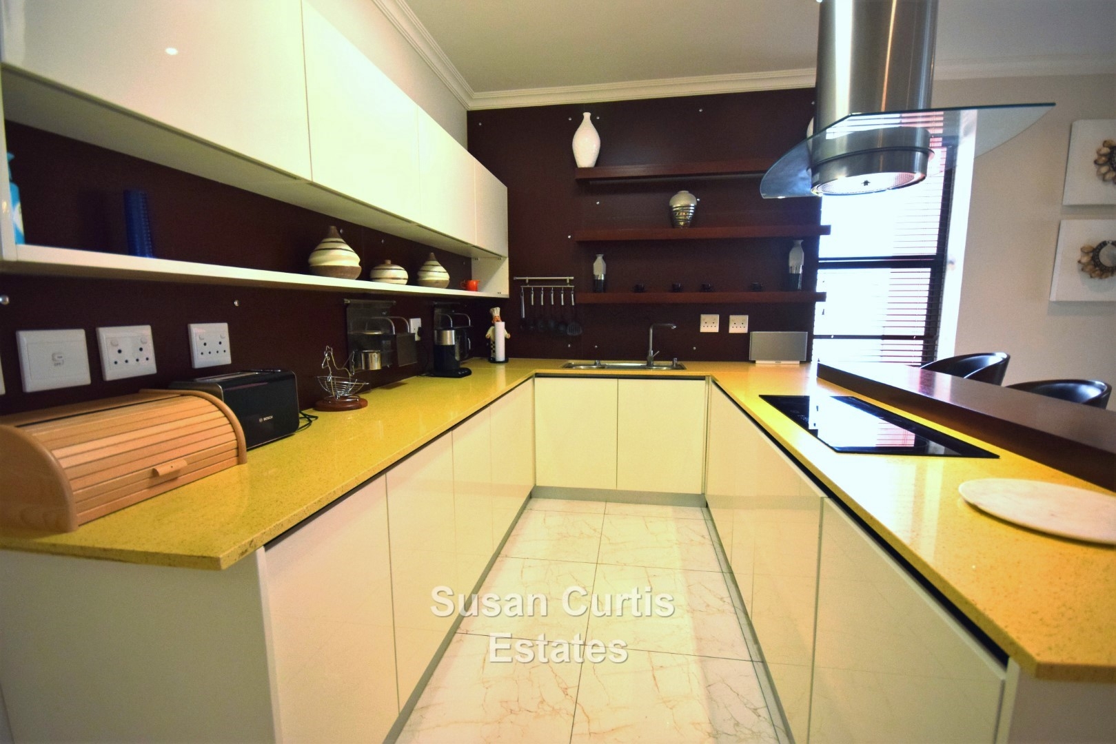 Well planned kitchen with quality finishes