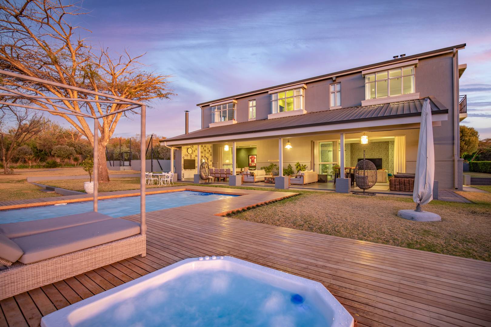 Luxury Living at Waterfall Equestrian Estate Modern Design, Green