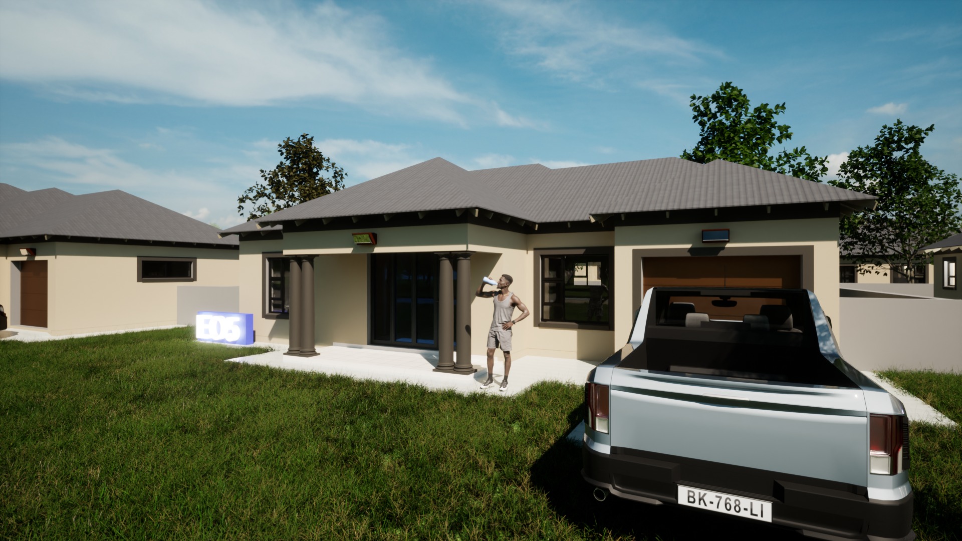 Modern House For Sale in Botha Park MustSee Features! 