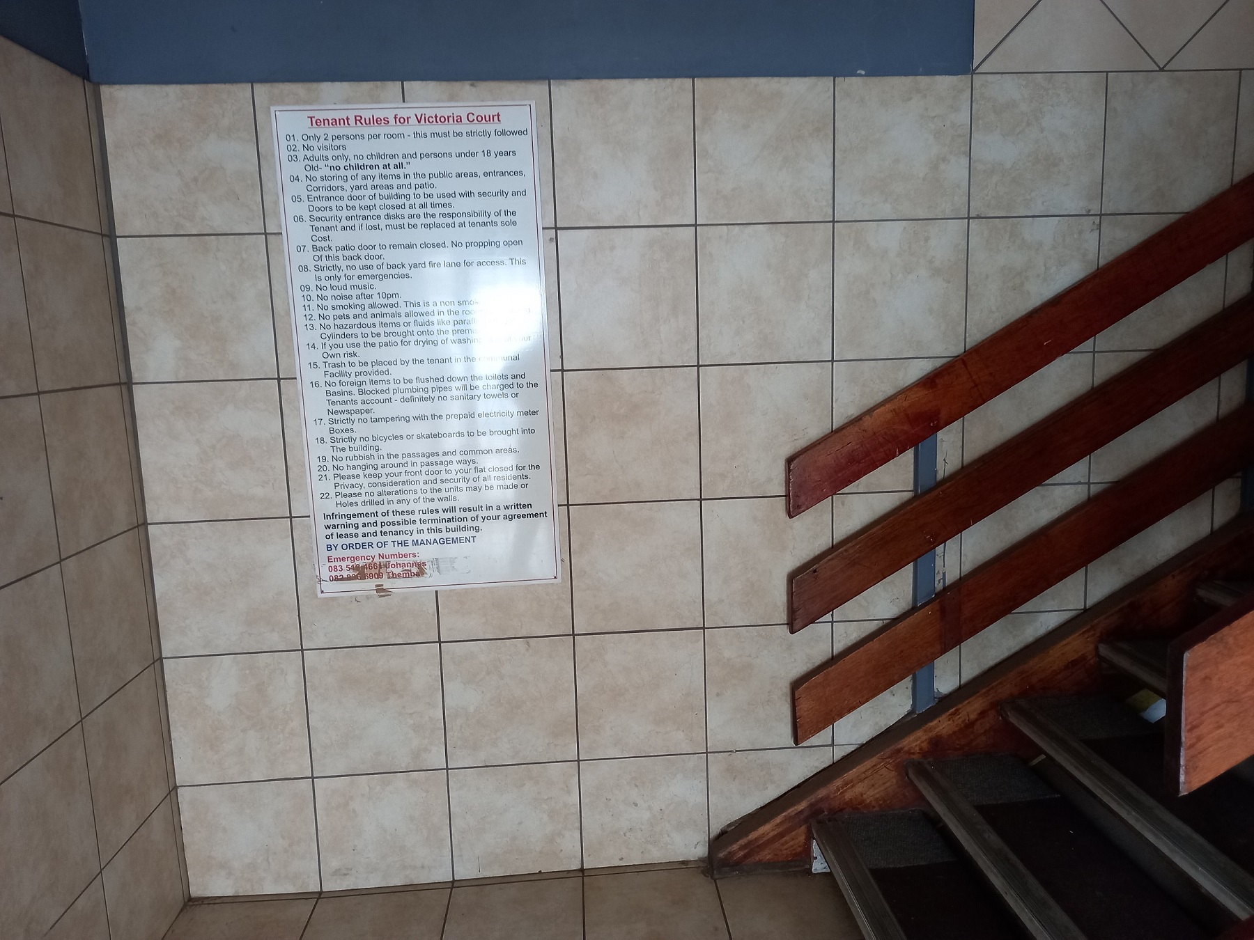 Germiston Central Flat To Rent Open plan, secure building, near