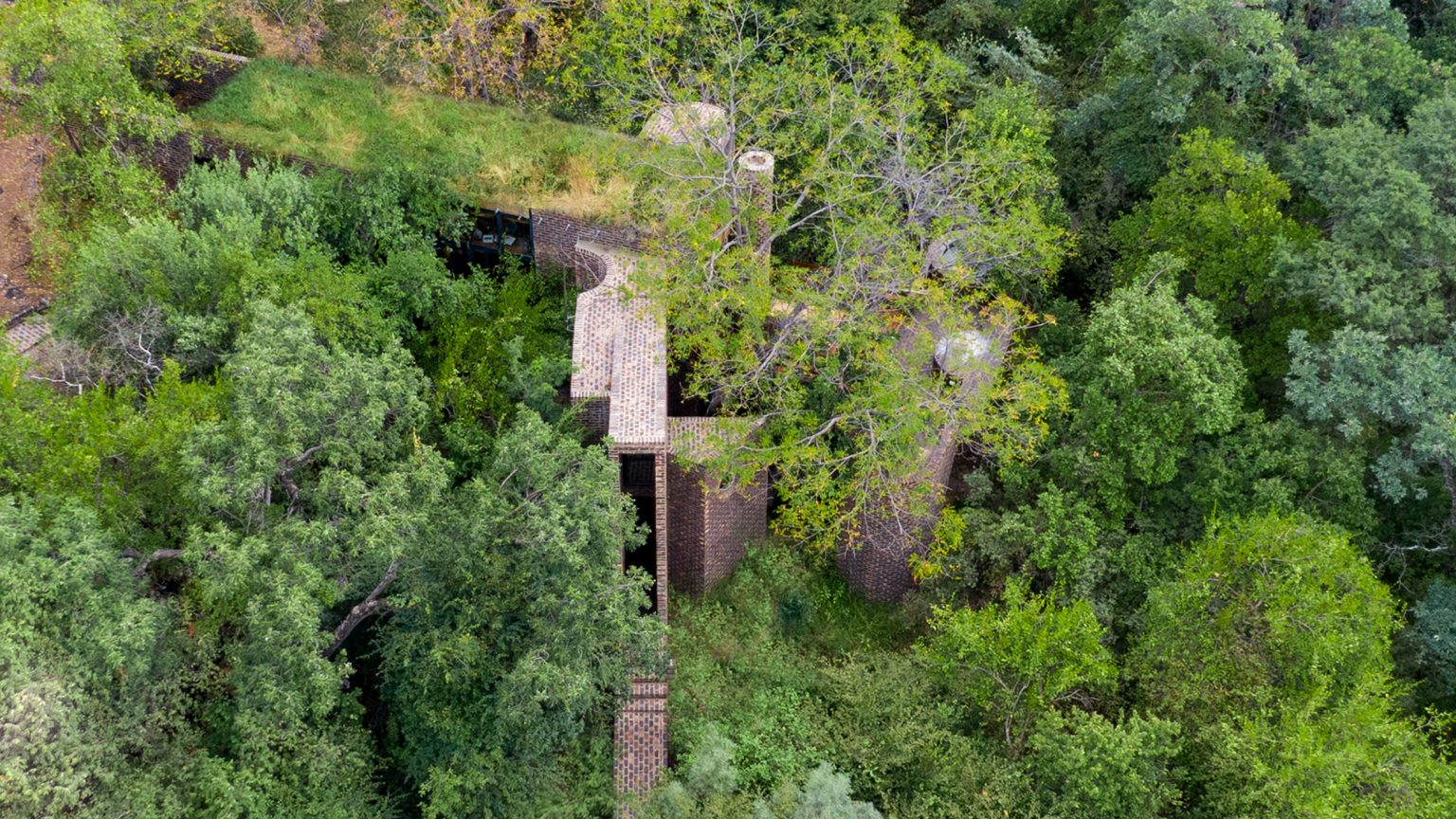 Architectural marvel disappears into the Waterberg surrounds